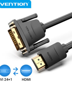 Adaptateur DVI HDMI bidirectionnel en câble 24 plus 1, vue principale