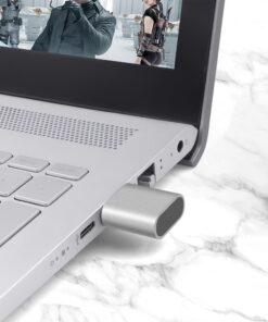 Adaptateur DVI HDMI : émulateur d'affichage virtuel 4K, vue de face