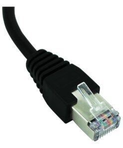 Adaptateur ethernet : séparateur RJ45 un vers deux, mâle vers femelle, detail