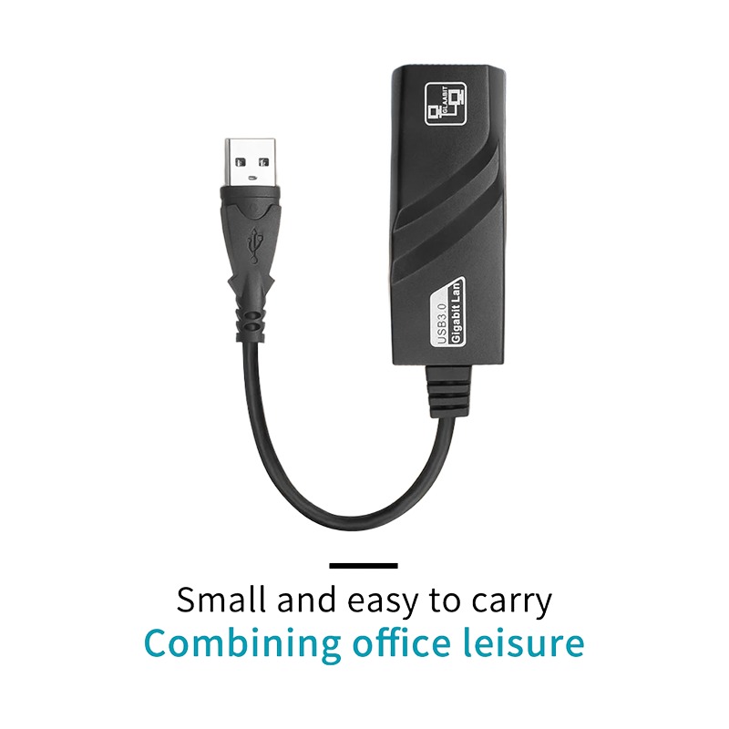 Adaptateur Ethernet USB 100 ou 1000 Mbit, USB-C Adaptateur Ethernet USB 100 ou 1000 Mbit, USB-C, vue de face
