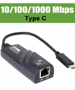 Adaptateur ethernet USB à 1000 Mbit/s, deux versions, vue de trois quarts