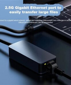Adaptateur ethernet USB à 2,5 Gbit/s en USB 3.0, vue de face