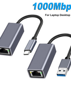 Adaptateur ethernet USB à quatre configurations, vue principale