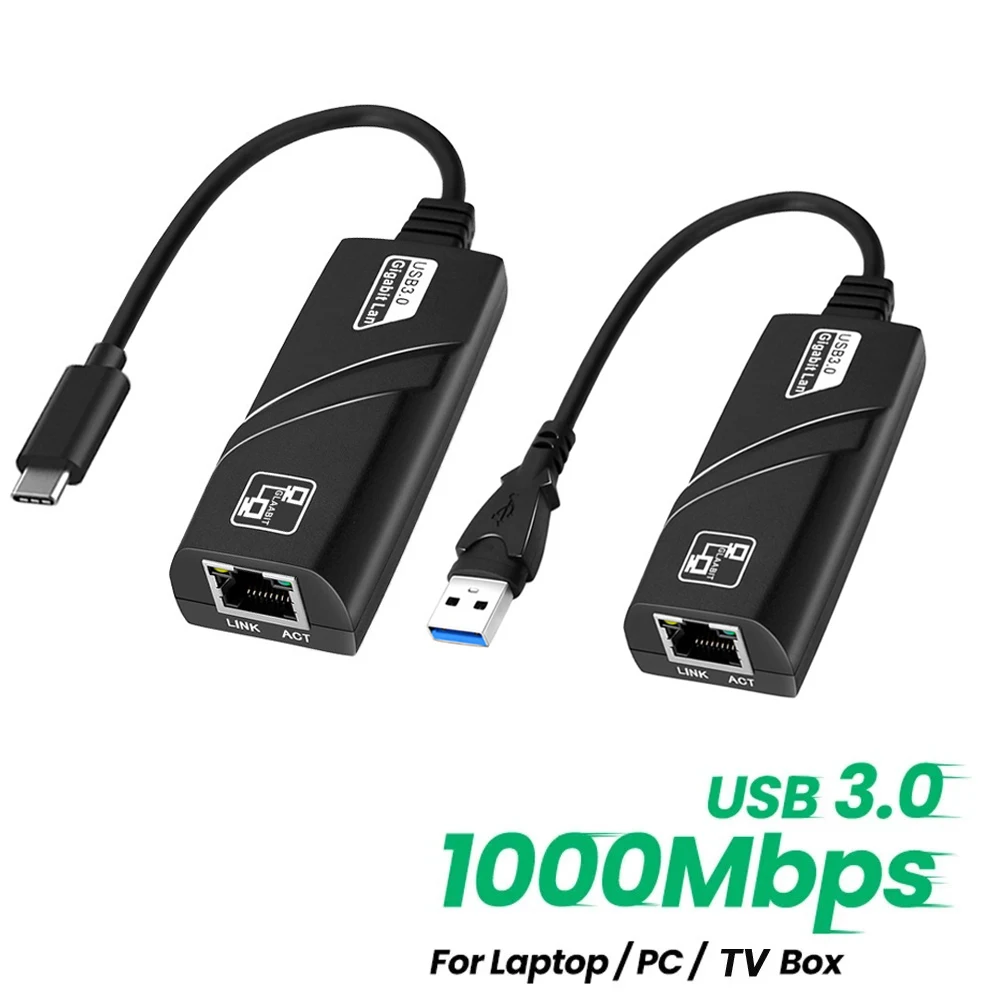 Adaptateur ethernet USB, adaptateur ethernet USB, trois versions Adaptateur ethernet USB, adaptateur ethernet USB, trois versions, vue principale