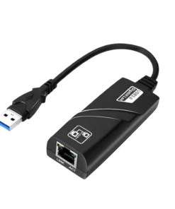 Adaptateur ethernet USB, adaptateur ethernet USB, trois versions, vue de trois quarts