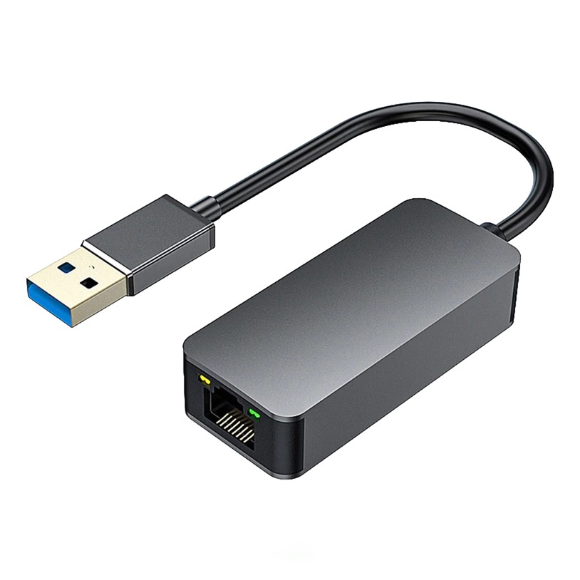 Adaptateur Ethernet USB-C 2,5 Gbit/s vers RJ45 pour ordinateur Adaptateur Ethernet USB-C 2,5 Gbit/s vers RJ45 pour ordinateur, vue principale