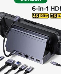 Adaptateur Ethernet USB C vers RJ45 pour une connectivité polyvalente, vue principale