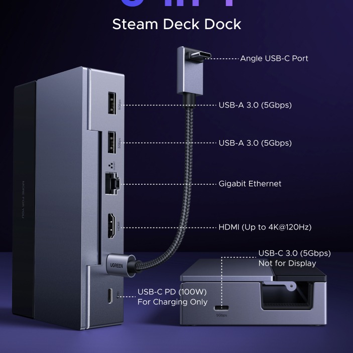 Adaptateur Ethernet USB C vers RJ45 pour une connectivité polyvalente Adaptateur Ethernet USB C vers RJ45 pour une connectivité polyvalente, vue de face