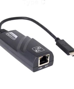 Adaptateur Ethernet USB gigabit, en USB 3.0 ou en USB-C, vue de trois quarts