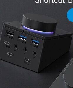 Adaptateur ethernet usb, hub USB-C avec RJ45 2.5G et pour MacBook, vue de trois quarts