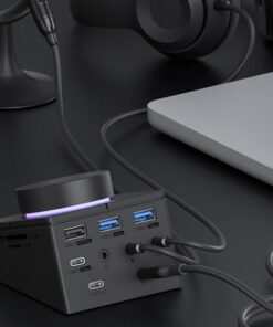 Adaptateur ethernet usb, hub USB-C avec RJ45 2.5G et pour MacBook, detail