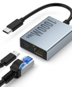 Adaptateur ethernet USB pour clé de télévision, vue principale
