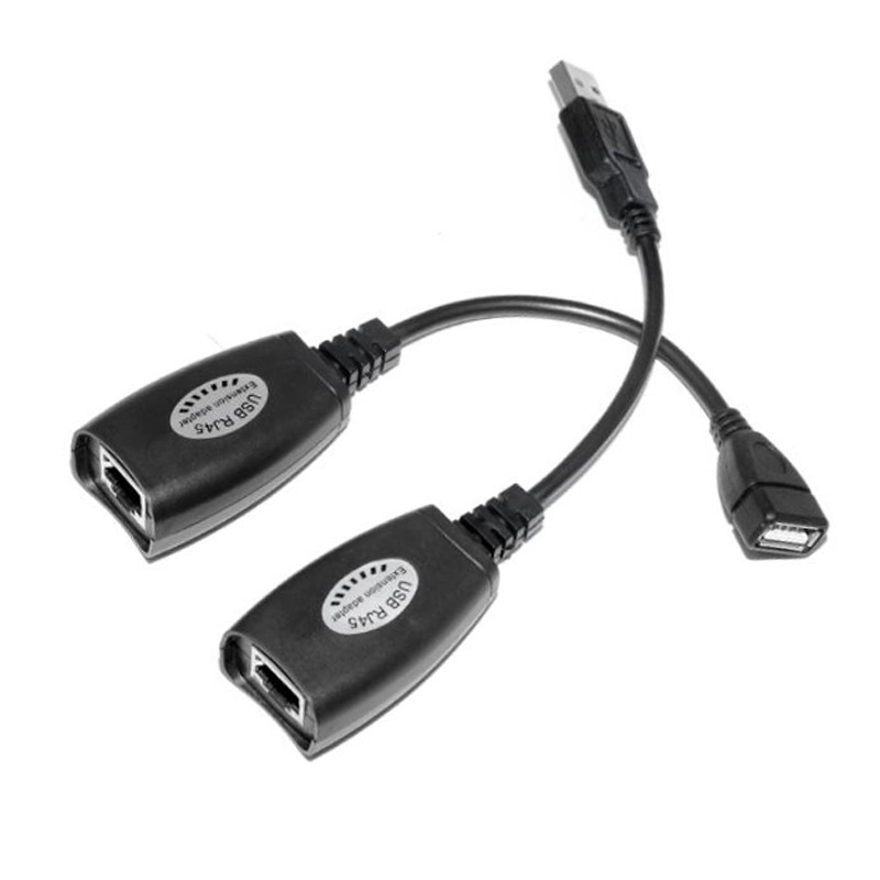 Adaptateur ethernet USB vers RJ45 : prolonger une liaison USB par câble Adaptateur ethernet USB vers RJ45 : prolonger une liaison USB par câble, detail