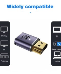 Adaptateur HDMI 2.1 pour prises mini et micro, vue principale
