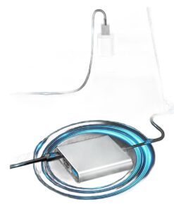 Adaptateur HDMI 3 en 1 USB-C, sortie 4K et charge 60 W, vue de trois quarts