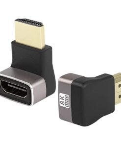 Adaptateur HDMI 90 degrés, coupleur mâle femelle 8K, vue principale