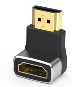Adaptateur HDMI, adaptateur 8K Mâle vers Femelle à Angle Droit ou 270°, vue principale
