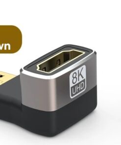 Adaptateur HDMI, adaptateur 8K Mâle vers Femelle à Angle Droit ou 270°, detail