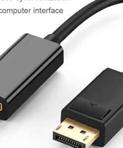 Adaptateur HDMI, adaptateur DisplayPort vers 4K pour PC et TV, vue de face