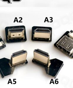 Adaptateur HDMI, adaptateur FPV Câble Plat Flexible Micro vers, vue de trois quarts