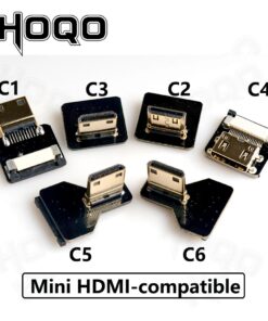 Adaptateur HDMI, adaptateur FPV Câble Plat Flexible Micro vers, vue de face
