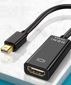 Adaptateur HDMI, adaptateur Mini DisplayPort vers 4K ou 1080P, vue principale