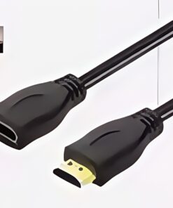 Adaptateur HDMI, câble d'extension 2.0 HDR 4K 60Hz (Mâle à Femelle), vue de trois quarts
