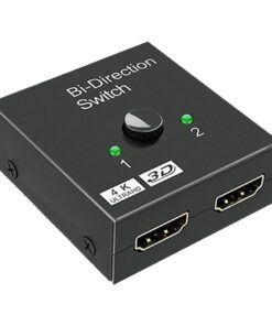 Adaptateur HDMI commutateur bidirectionnel 2 vers 1, vue principale