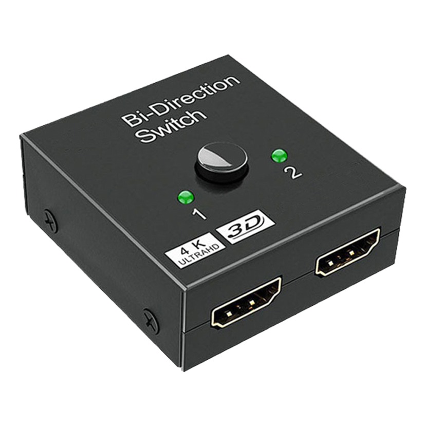 Adaptateur HDMI commutateur bidirectionnel 2 vers 1 Adaptateur HDMI commutateur bidirectionnel 2 vers 1, vue principale