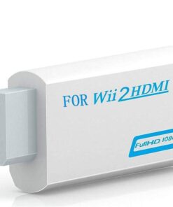 Adaptateur HDMI, convertisseur Adaptateur vers Wii2HDMI Audio, vue de trois quarts