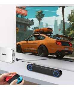 Adaptateur HDMI, convertisseur Adaptateur vers Wii2HDMI Audio, vue arriere