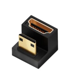 Adaptateur HDMI coude a 360 degres en forme de U, vue principale