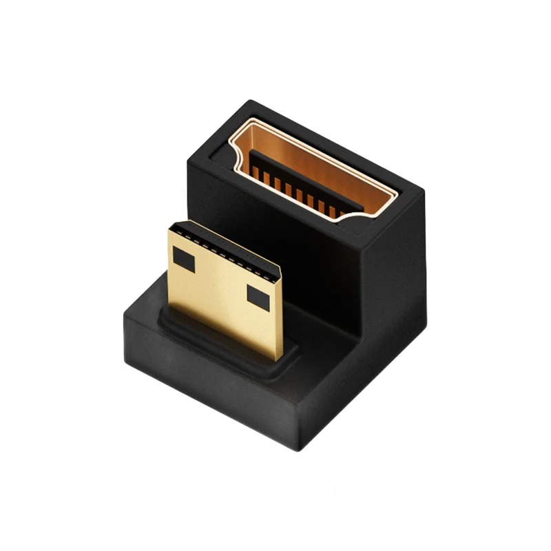 Adaptateur HDMI coude a 360 degres en forme de U Adaptateur HDMI coude a 360 degres en forme de U, vue principale