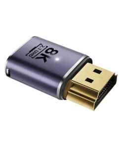 Adaptateur HDMI coudé à 90 degrés, mâle vers femelle, detail