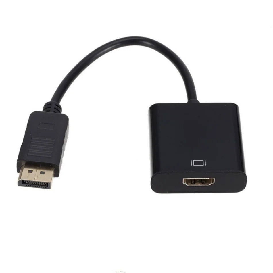 Adaptateur HDMI depuis DisplayPort en câble intégré Adaptateur HDMI depuis DisplayPort en câble intégré, vue arriere