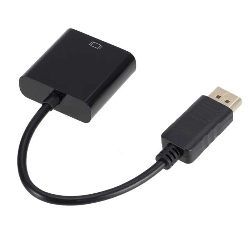 Adaptateur HDMI depuis DisplayPort en câble intégré Adaptateur HDMI depuis DisplayPort en câble intégré, vue de profil