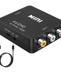 Adaptateur HDMI depuis une sortie composite RCA, 1080p, vue principale