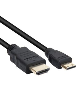 Adaptateur HDMI en cable mini HDMI vers HDMI 1080p, detail