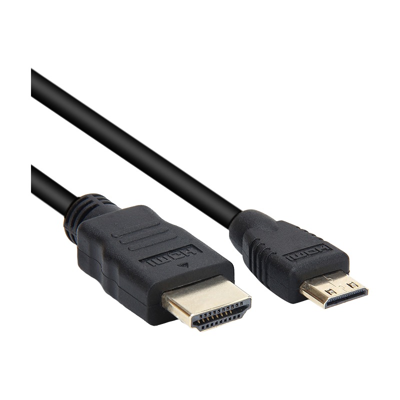 Adaptateur HDMI en cable mini HDMI vers HDMI 1080p Adaptateur HDMI en cable mini HDMI vers HDMI 1080p, detail