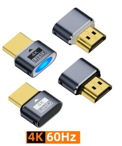 Adaptateur HDMI factice pour affichage sans ecran, vue principale