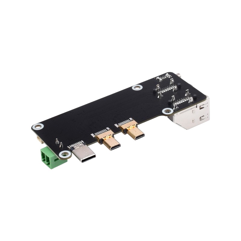Adaptateur HDMI micro HDMI vers HDMI pour Raspberry Pi 5 et Pi 4B Adaptateur HDMI micro HDMI vers HDMI pour Raspberry Pi 5 et Pi 4B, vue principale
