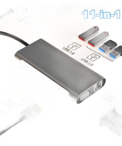Adaptateur HDMI multiport USB-C, station d'accueil 4K, vue principale