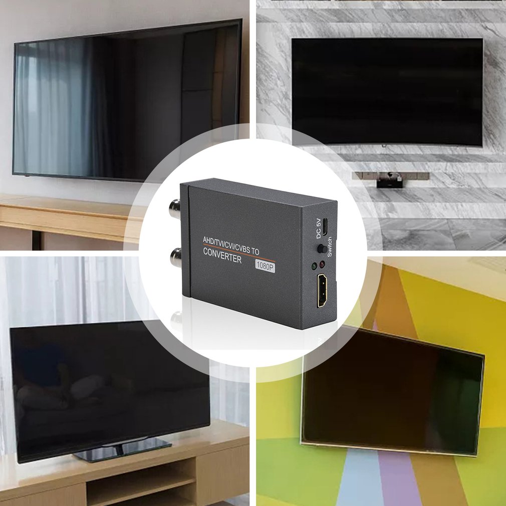 Adaptateur HDMI pour caméras AHD, TVI, CVI et analogiques Adaptateur HDMI pour caméras AHD, TVI, CVI et analogiques, detail