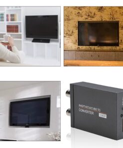 Adaptateur HDMI pour caméras AHD, TVI, CVI et analogiques, vue de profil