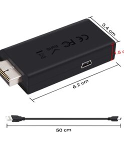 Adaptateur HDMI pour console retro PS2 et PS1, vue principale