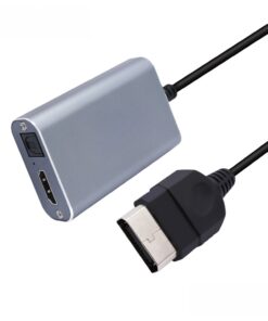 Adaptateur HDMI pour consoles de jeu rétro sur téléviseur, vue arriere