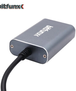 Adaptateur HDMI pour consoles de jeu rétro sur téléviseur, vue de profil
