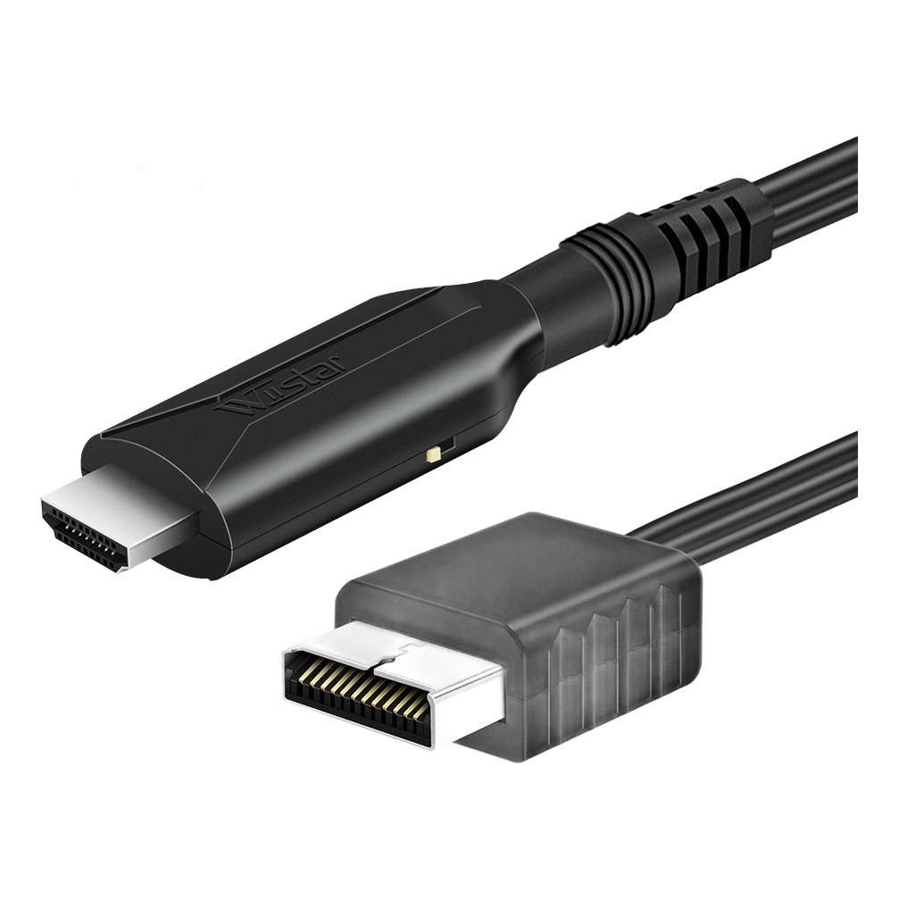 Adaptateur HDMI pour consoles PlayStation 1 et PS2 Adaptateur HDMI pour consoles PlayStation 1 et PS2, vue principale