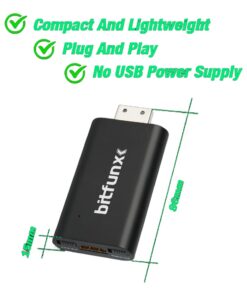 Adaptateur HDMI pour consoles retro en et VGA, vue de trois quarts