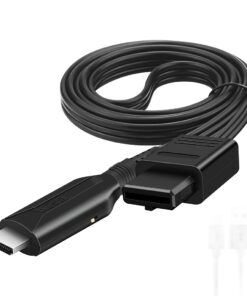 Adaptateur HDMI pour Nintendo 64 et Super Nintendo, vue de trois quarts